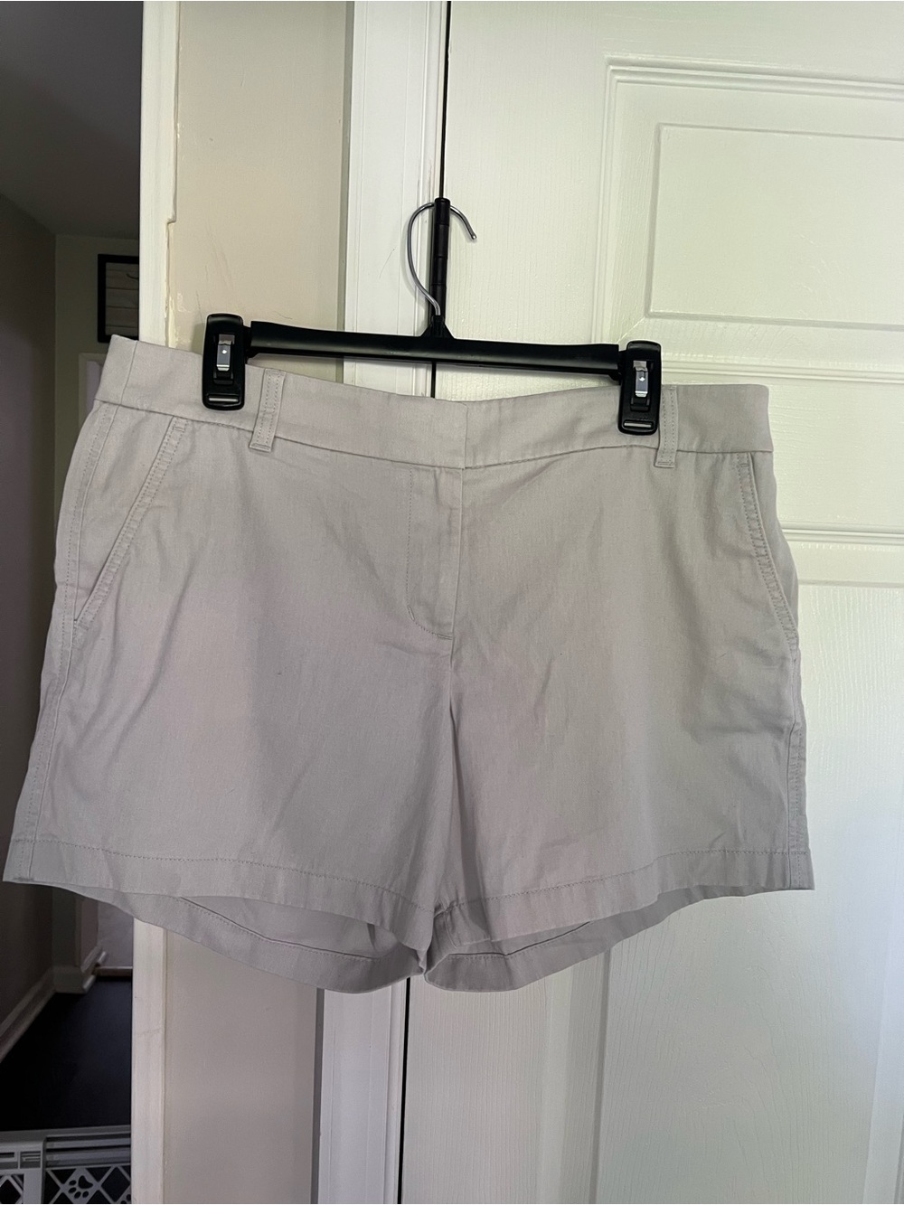 J. Crew Light Tan Light Khaki Cotton Chino 5 inch Shorts NWT Size 12